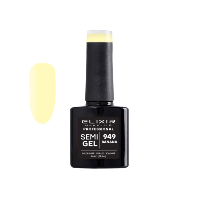 VERNIS SEMI GEL JAUNE